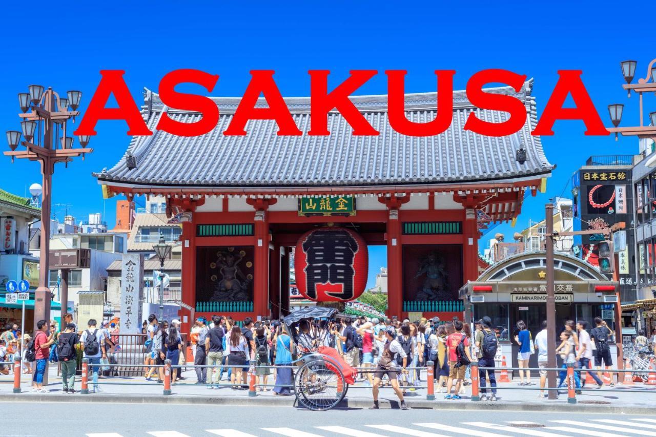 浅草ザ アパートメント Asakusa The Apartment Tokio Exterior foto