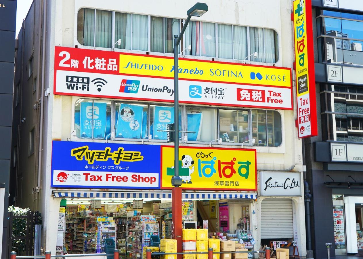 浅草ザ アパートメント Asakusa The Apartment Tokio Exterior foto